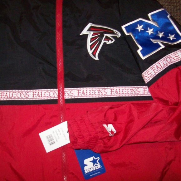 ATLANTA FALCONS Starter Safari High Detail Nylon Jacket - Picture 6 of 13